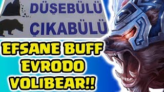 EVRODO VOLIBEAR FARKI BUDUR!! BUFFLANMIŞ AYI TEK W İLE YARI CAN ALIYOR!! | KFCEatbox