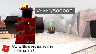 What if the Void Survived with Just 1 Health? | Tower Battles [ROBLOX]