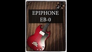 EPIPHONE EB-0  | короткомензурная бас-гитара