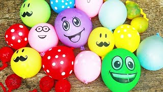 MENCARI SLIME ESKRIM DI DALAM BALON KARAKTER , BALON WARNA WARNI , BERAPA BANYAK SLIMENYA?