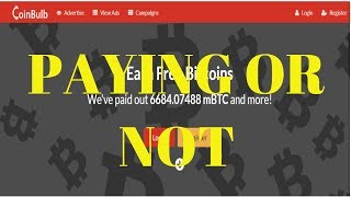 CoinBulb Withdraw Paying Or Not|Withdraw Review|