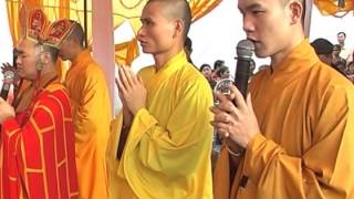 Lễ khởi công động thổ chùa Đa Phúc-thôn Phú Đa- tt Bần- Mỹ hào- Hưng Yên phần 1
