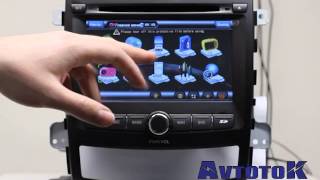 Штатная автомагнитола для SSANGYONG KORANDO Winca A159