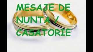 Mesaje de Nunta - SMS-uri Casatorie - Felicitari