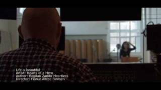 EUROVISION 2011- BOGDAN ZAMFIR HEARTLESS&MARIELA DOBREVA--Hearts of a Hero-Life is Beautiful