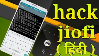 Hack jioFi password root ( Hindi )