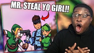 SNAKE STEALS LINK'S GIRL! | How Smash Characters are Chosen (feat. Goku) Reaction!