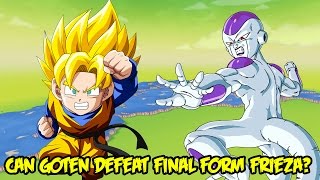 Can Super Saiyan Kid Goten Defeat 100% Final Form Frieza? DRAGON BALL Z DEBATE!!!