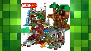 Собираем конструктор Майнкрафт ???? Игровой набор Minecraft 1208 деталей Строительные блоки 3 часть
