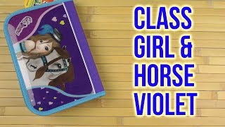 Распаковка Class Girl & Horse 1 отделение Фиолетовый 8591662972160