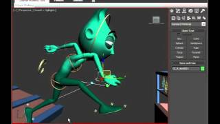 5  Beginning Our Pose to Pose Animation(Принципы анимации в 3ds max)