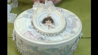 Наталья Блисс.  Шкатулка - нежный винтаж.