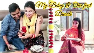 My Birthday | Mr.& Mrs.Suri ki pehli Diwali | Punjabi Vlog