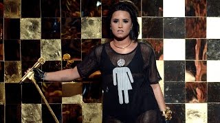 Demi Lovato Supports LGBT Community During 2016 Billboard Music Awards Performance
