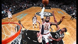 LeBron James THROWS THE HAMMER DOWN!
