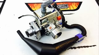 LOSI 5IVE-T-CUSTOM ENGINE-IN SHOP- WRENCHING