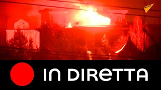 Mosca: grande incendio nel quartiere di Mytishi