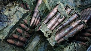 Патроны из болота как новые ! Целая схрон хабара