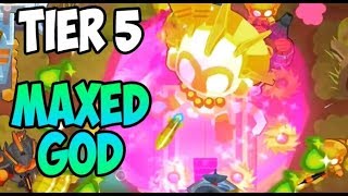 Bloons TD 6 - 5TH TIER MAXED TEMPLE - ROUND 200. CRAZY HIGH ROUND!