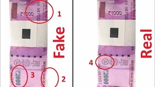 Fake 2000 rupees Found Beware !!! { Must Watch } | 500 Rupees Note