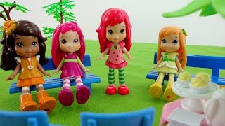 Мультики для девочек. Куколки Земляничка, Малинка и Лимоша на пикнике