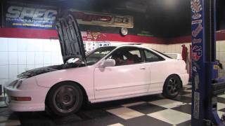 "438whp" Acura Integra with T1 Turbo Kit (kuwait)