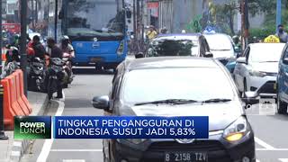 Tingkat Pengangguran di Indonesia Susut Jadi 5,83%