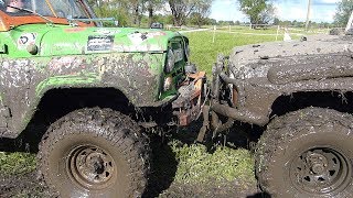 UAZ на вояках глумится над NISSAN PATROL в жесткой форме OFF ROAD 4X4