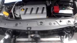 R19968 - RENAULT MEGANE II X84 F4R 2.0L PETROL 4CYL AUTO CONVERTIBLE 2005 ENGINE TESTING