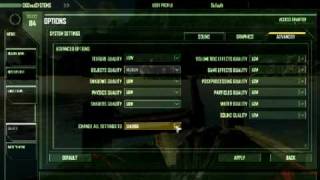 Crysis on low end pc(low settings+med settings part 1)