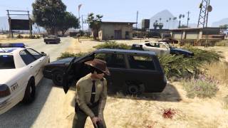 GTA V female sheriff police pursuits