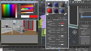 Как редактировать мультиматериал 3dsMax Corona. Делаем материал стекла и металла в Corona