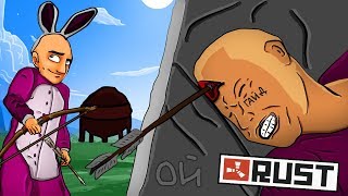 RUST - Как я научился стрелять с ЛУКА за 1 ЧАС - 82 KILLS [Rust/Раст гайд]