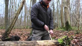 Bushcraft: Making a feather stick