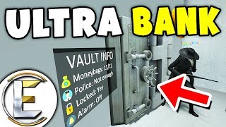 Ultra Bank Robbery - Gmod DarkRP (High Security Bank Plan And A Team Of Professionals)