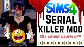 Sims 4 Serial Killer MOD Deadly Murderer Sims 4 Gameplay ?