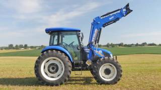 Трактор New Holland TD5.110 на полях Украины