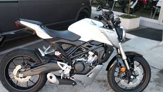Honda CB125R Modell 2018 kleiner Rundgang