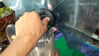#ซ่อมพัดลมฉุกเฉินใช้ไขควงตัวเดียว ซ่อมพัดลมใช้ไขควงชิ้นเดียว #pan repair