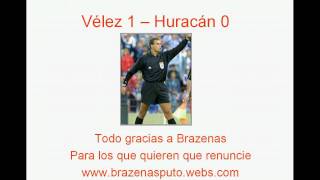 Vélez 1 - Hiracán 0, Vélez campeón del Clausura 2009