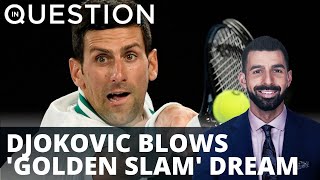 Djokovic blows 'Golden Slam' dream, eclipsed by swimmer doping slur
