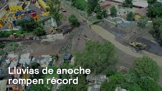 Lluvias del 30 de agosto en CDMX rompen récords - En Punto con Denise Maerker