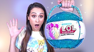 MEGA L.O.L. PEARL SURPRISE BAL UITPAKKEN! || Let's try