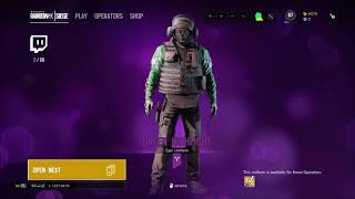 Opening 8 Rainbow Six Siege Twitch Prime packs
