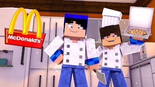 Minecraft: TRABALHANDO NO MCDONALDS MINECRAFT !! « Nitro »