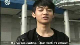 081103 ArirangTV ShowbizExtra - SHINee Making Amigo MV