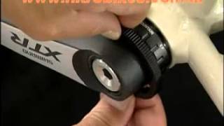 Установка шатунов Shimano XTR FC-M970