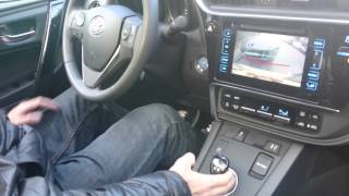 Single Beep on Reverse gear TOYOTA AURIS TS HYBRID 2015