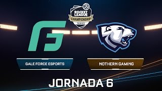 GALE FORCE ESPORTS VS NORTHERN GAMING - Rocket League Championship Series - Jornada 6