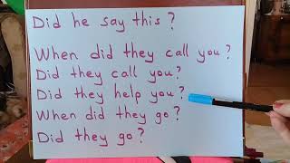 DID YOU DO IT? #englishonline #ingilizcedersler #temelingilizce #ingilizcepratik #learnenglish